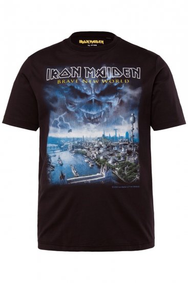 JP1880 Iron Maiden Brave New World T-Shirt Black - T-paidat - Isot T-paidat 2XL – 14XL