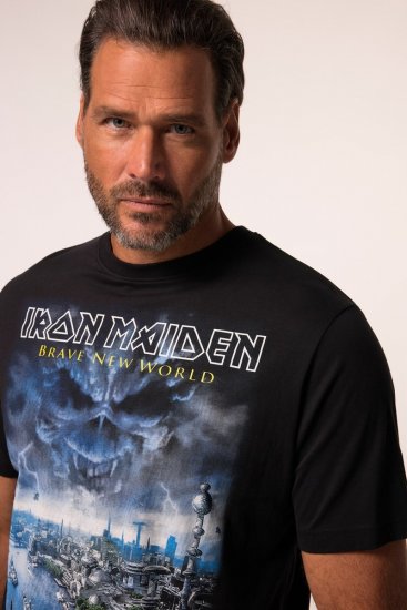 JP1880 Iron Maiden Brave New World T-Shirt Black - T-paidat - Isot T-paidat 2XL – 14XL