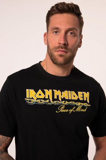 JP1880 Iron Maiden Piece Of Mind T-Shirt Black - Bändi T-paidat - Bänditbaidat isoissa koissa