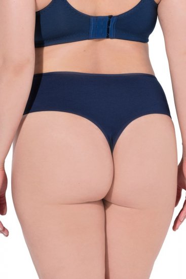 Ulla Popken 838637 String-alushousut 3 kpl Tummansininen - Alushousut - 