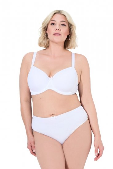 Ulla Popken 838637 String-alushousut 3 kpl Valkoinen - Alushousut - 