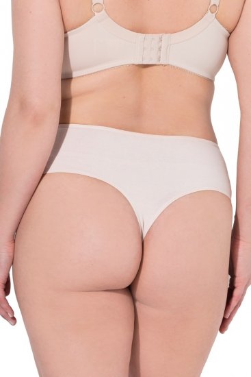 Ulla Popken 838637 String-alushousut 3 kpl Beige - Alushousut - 