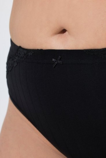 Ulla Popken 839167 Alushousut pitsillä 4 kpl Monivärinen - Alushousut - 