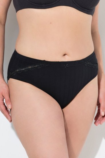 Ulla Popken 839167 Alushousut pitsillä 4 kpl Monivärinen - Alushousut - 