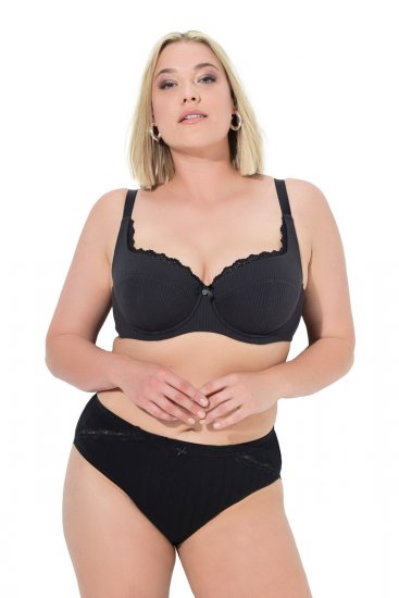 Ulla Popken 839167 Alushousut pitsillä 4 kpl Monivärinen - Alushousut - 