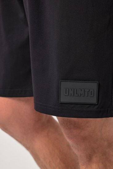 JAY-PI Bermuda FLEXNAMIC® Shorts Black - Collegehousut ja collegeshortsit - Miesten Isot collegehousut ja collegeshortsit