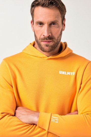 JAY-PI Hoodie UNLMTD Orange - Hupparit ja collegepaidat - Miesten hupparit ja collegepaidat isot koot