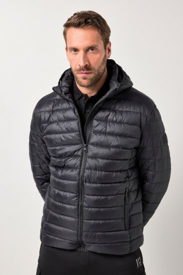 Jay-Pi Jacket Lightly Quilted Warm Black - Takit - Miesten Takit, isot koot – 2XL – 12XL