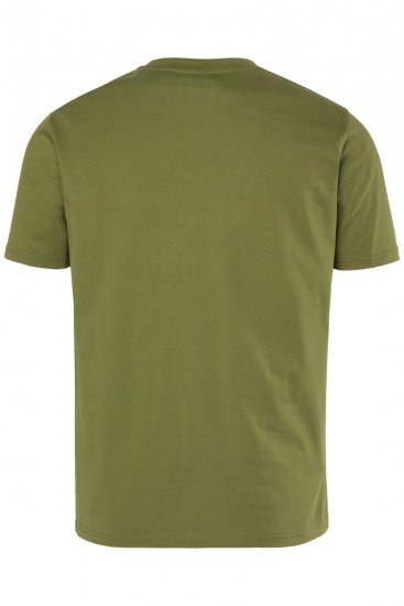 Men+ 682 T-paita Aalto Khakinvihreä - T-paidat - Isot T-paidat 2XL – 14XL