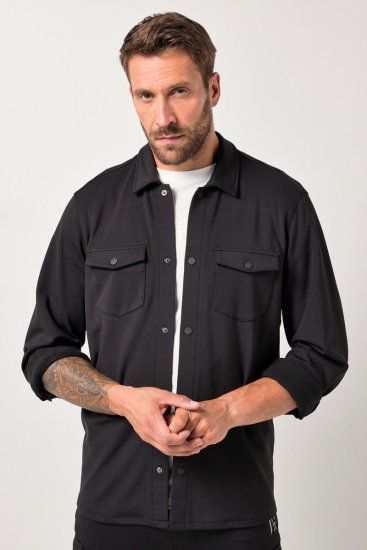 JAY-PI FLEXNAMIC® Sweat-Overshirt Black - Takit - Miesten Takit, isot koot – 2XL – 12XL