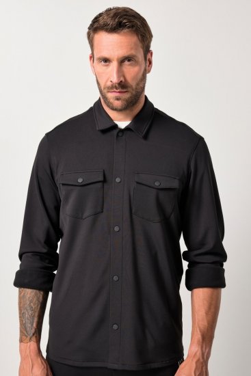 JAY-PI FLEXNAMIC® Sweat-Overshirt Black - Takit - Miesten Takit, isot koot – 2XL – 12XL
