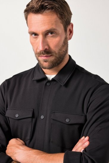 JAY-PI FLEXNAMIC® Sweat-Overshirt Black - Takit - Miesten Takit, isot koot – 2XL – 12XL