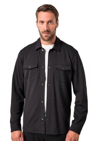 JAY-PI FLEXNAMIC® Sweat-Overshirt Black - Takit - Miesten Takit, isot koot – 2XL – 12XL
