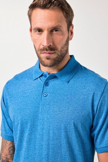 JAY-PI FLEXNAMIC® Poloshirt Blue - Pikeepaidat - Miesten isot pikeepaidat