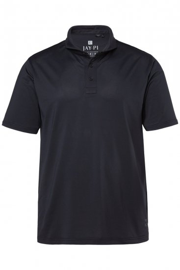 JAY-PI Quickdry Polo Short Sleeve Black - Pikeepaidat - Miesten isot pikeepaidat