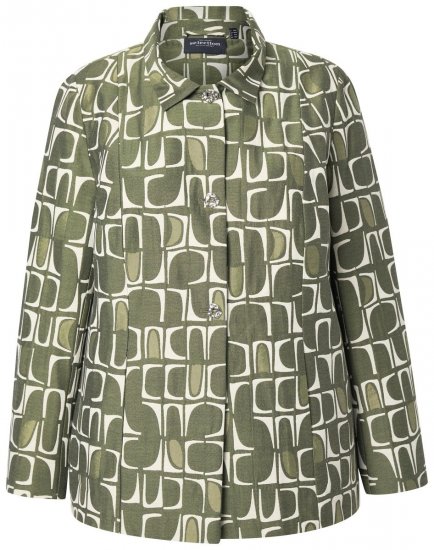 Ulla Popken 839781 Takki Harmaa - Takit - Naisten takit plus-koossa