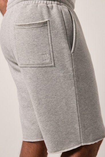 JP1880 Bermuda Sweatshorts Relaxed Fit Grey - Collegehousut ja collegeshortsit - Miesten Isot collegehousut ja collegeshortsit