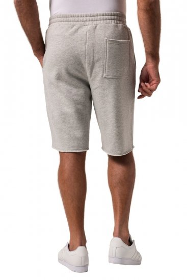JP1880 Bermuda Sweatshorts Relaxed Fit Grey - Collegehousut ja collegeshortsit - Miesten Isot collegehousut ja collegeshortsit