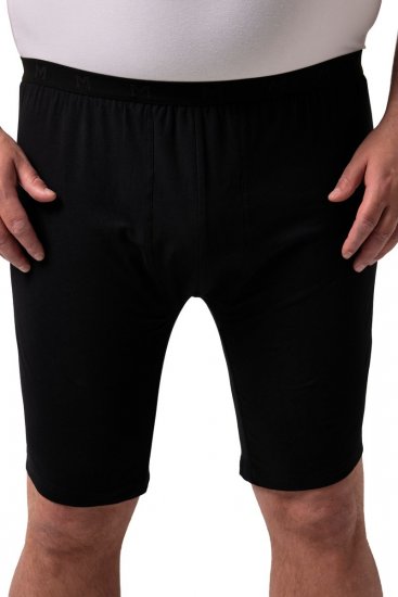 Men+ 439 Pitkälahkeiset bokserit FLEXLASTIC® Musta - Alusvaatteet & uimavaatteet - Miesten Isot alusvaatteet 