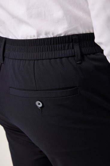 JP1880 Business Trousers Flexnamic Navy - Farkut ja housut - Miesten isot farkut ja isot housut W40-W70