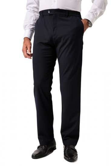 JP1880 Business Trousers Flexnamic Navy - Farkut ja housut - Miesten isot farkut ja isot housut W40-W70