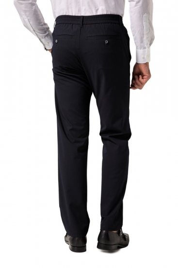 JP1880 Business Trousers Flexnamic Navy - Farkut ja housut - Miesten isot farkut ja isot housut W40-W70
