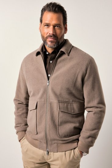 JP1880 Blouson Jacket Lightweight and Warm Brown - Takit - Miesten Takit, isot koot – 2XL – 12XL