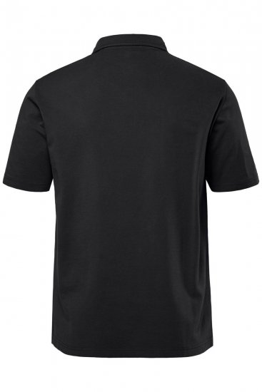 JP1880 Polo Shirt Pique Vintage Black - Pikeepaidat - Miesten isot pikeepaidat