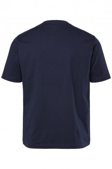 JP1880 T-Shirt Short Sleeve Chest Print Navy - T-paidat - Isot T-paidat 2XL – 14XL