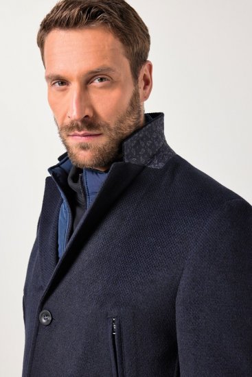 JP1880 Coat Flexnamic With Removable Insert Navy - Takit - Miesten Takit, isot koot – 2XL – 12XL