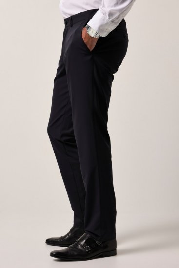 JP1880 Flexnamic Trousers Business Crease-resistant Navy - Farkut ja housut - Miesten isot farkut ja isot housut W40-W70