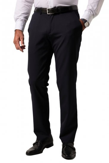 JP1880 Flexnamic Trousers Business Crease-resistant Navy - Farkut ja housut - Miesten isot farkut ja isot housut W40-W70