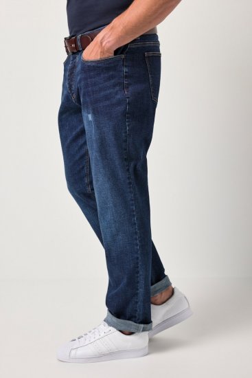 JP1880 FLEXNAMIC Jeans Tapered Loose Fit Dark Denim Blue - Farkut ja housut - Miesten isot farkut ja isot housut W40-W70