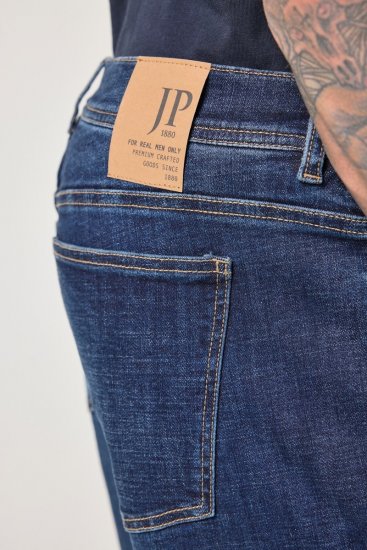 JP1880 FLEXNAMIC Jeans Tapered Loose Fit Dark Denim Blue - Farkut ja housut - Miesten isot farkut ja isot housut W40-W70