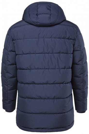 Men+ 426 Parka hupulla Tummansininen - Takit - Miesten Takit, isot koot – 2XL – 12XL