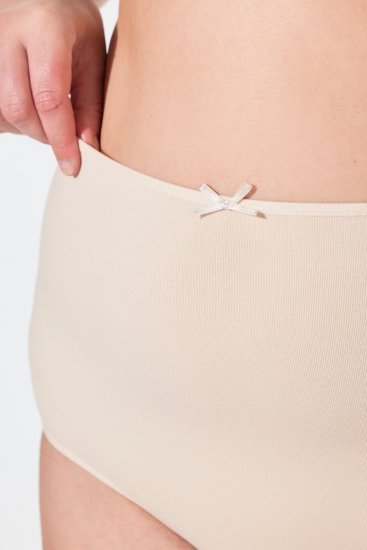 Ulla Popken 842435 Alushousut korkealla vyötäröllä 3 kpl Beige - Alushousut - 