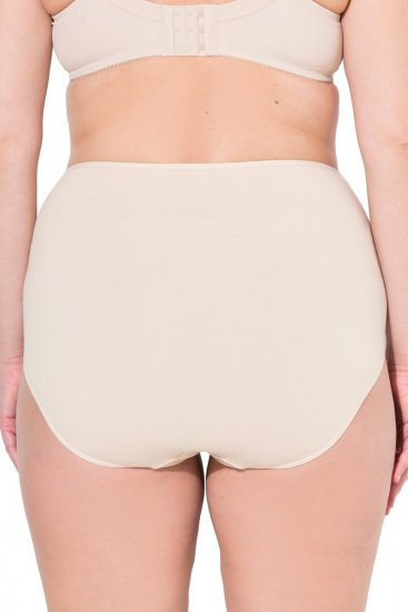 Ulla Popken 842435 Alushousut korkealla vyötäröllä 3 kpl Beige - Alushousut - 