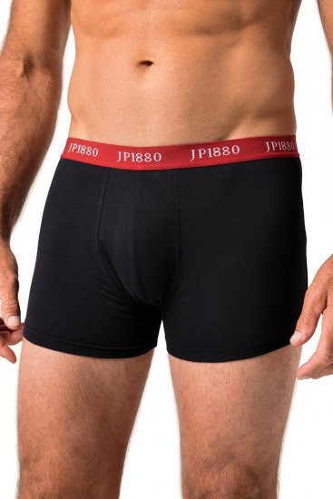 JP1880 FLEXNAMIC OEKO-TEX Boxer Shorts 2-Pack Black - Alusvaatteet & uimavaatteet - Miesten Isot alusvaatteet 