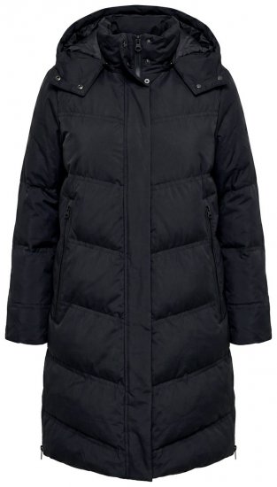 Ulla Popken SYMPATEX Triple Function Coat Black - Pitkät takit - Naisten takit isoissa kooissa