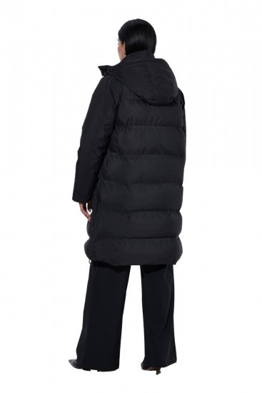 Ulla Popken SYMPATEX Triple Function Coat Black - Pitkät takit - Naisten takit isoissa kooissa