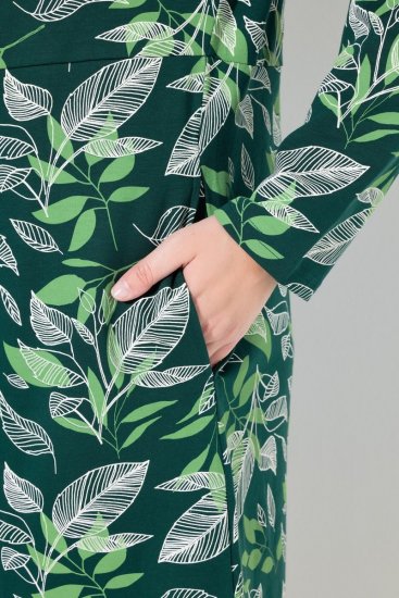 Ulla Popken 843496 Kuviollinen collegemekko Koralli - Collegemekot - 