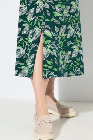 Ulla Popken 843496 Kuviollinen collegemekko Koralli - Collegemekot - 