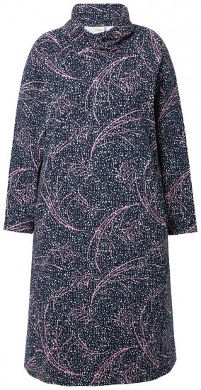 Ulla Popken 844993 Kuviollinen collegemekko Tummansininen - Collegemekot - 