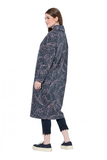 Ulla Popken 844993 Kuviollinen collegemekko Tummansininen - Collegemekot - 