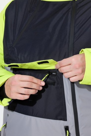 Ulla Popken 845115 Ulkoilutakki Harmaa - Pitkät takit - Naisten takit isoissa kooissa