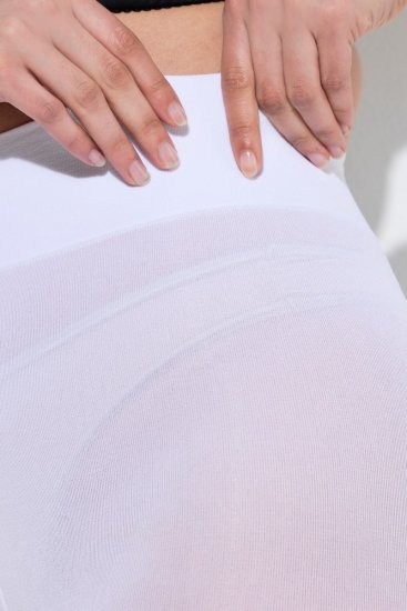 Ulla Popken 845319 Hankautumista estävät shortsit pitsillä Valkoinen - Hankautumista estävät shortsit - 