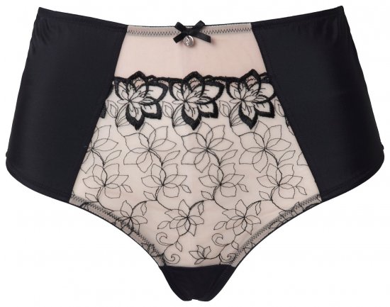 Ulla Popken 845347 Kukkakuvioiset string-alushousut Vanha roosa - Alushousut - 