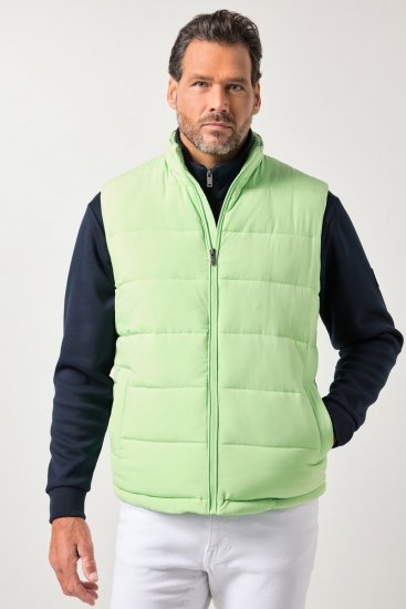 JP1880 845455 Tikattu joustoliivi Pistaasinvihreä - Takit - Miesten Takit, isot koot – 2XL – 12XL