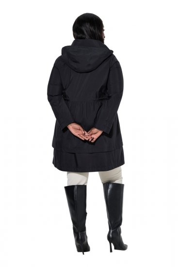 Ulla Popken SYMPATEX Triple Function Jacket Black - Takit - Naisten takit plus-koossa