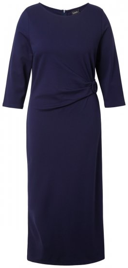Ulla Popken 845705 Jerseymekko Tummansininen - Midimekot - Midimekot isoissa ko'oissa